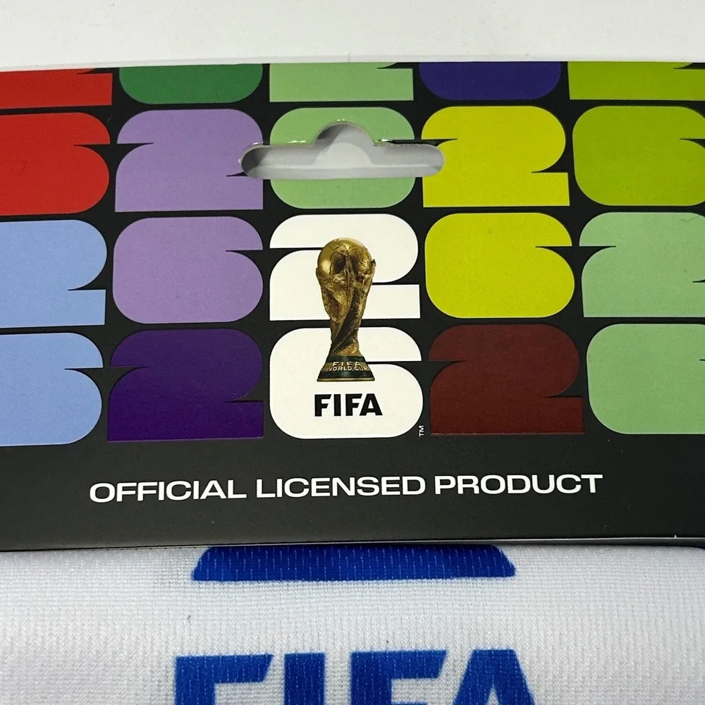 FIFA World Cup 26 USA Scarf Blue Red White Official Licensed Goal Soccer 7